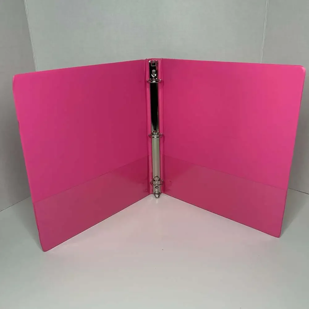 Choosey Chicks 3-Ring Binder Set with Butterfly and Peace Sign Designs
